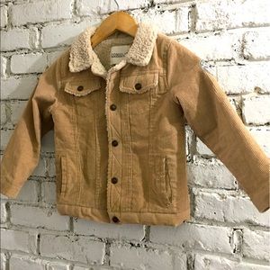 Coniglio Fleece Lined Corduroy Jacket